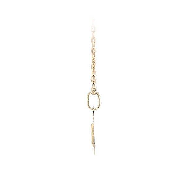 Gold Pendant Madonna Virgin Mary