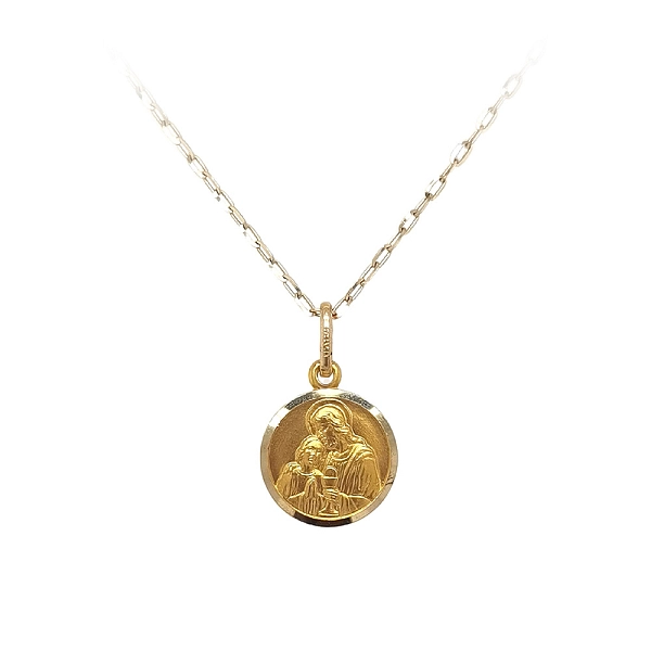 Gold Pendant First Holy Communion