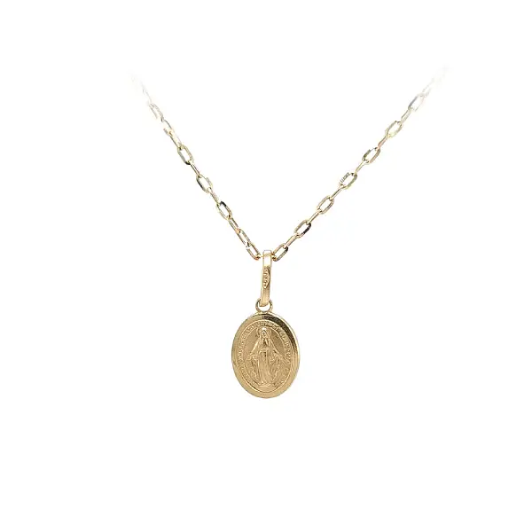 Pendant of the Virgin Mary Embodying Faith, Beauty and Blessing