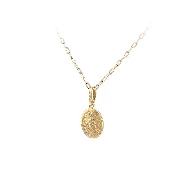 Pendant of the Virgin Mary Embodying Faith, Beauty and Blessing