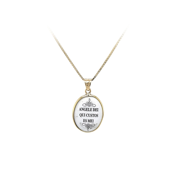 Gold Pendant Angel