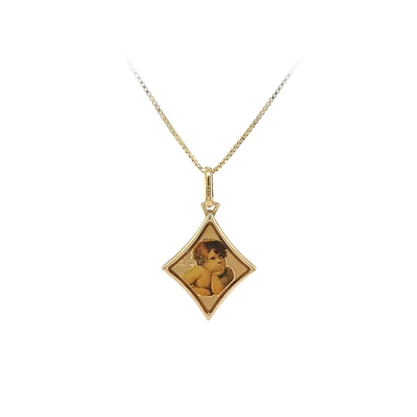 Gold Pendant Angel