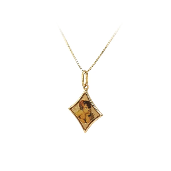 Gold Pendant Angel