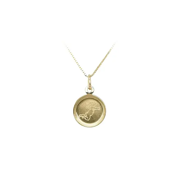 Gold Pendant Angel