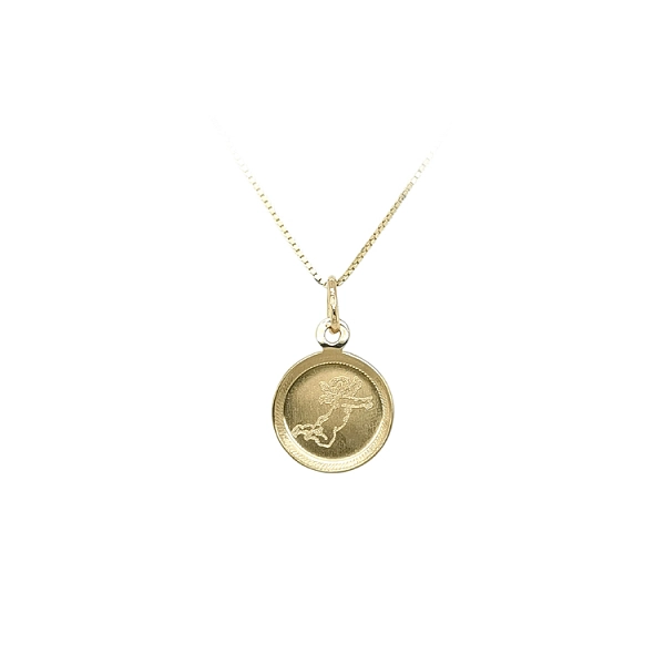 Gold Pendant Angel