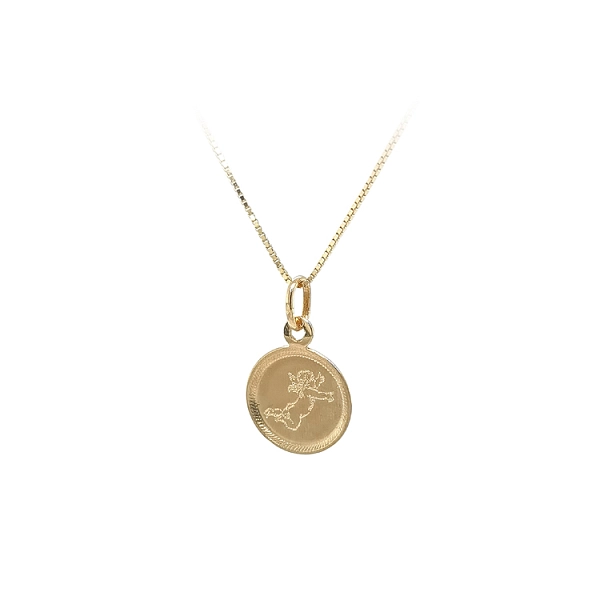 Gold Pendant Angel