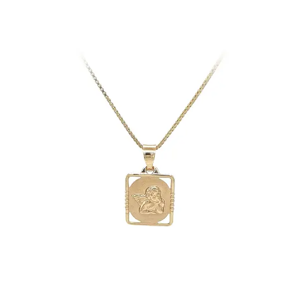 Gold Pendant Angel