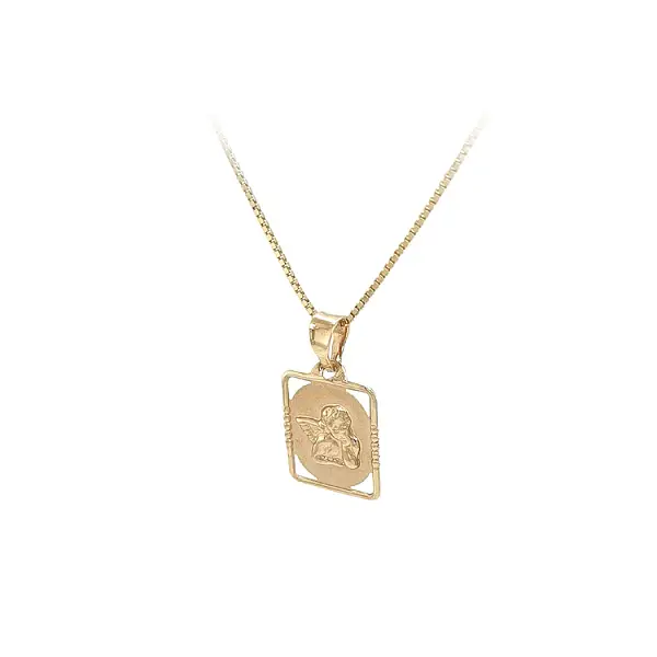 Gold Pendant Angel
