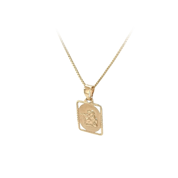 Gold Pendant Angel