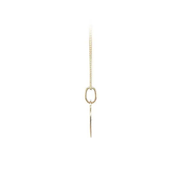 Gold Pendant for Christening - Symbol of Faith and Protection