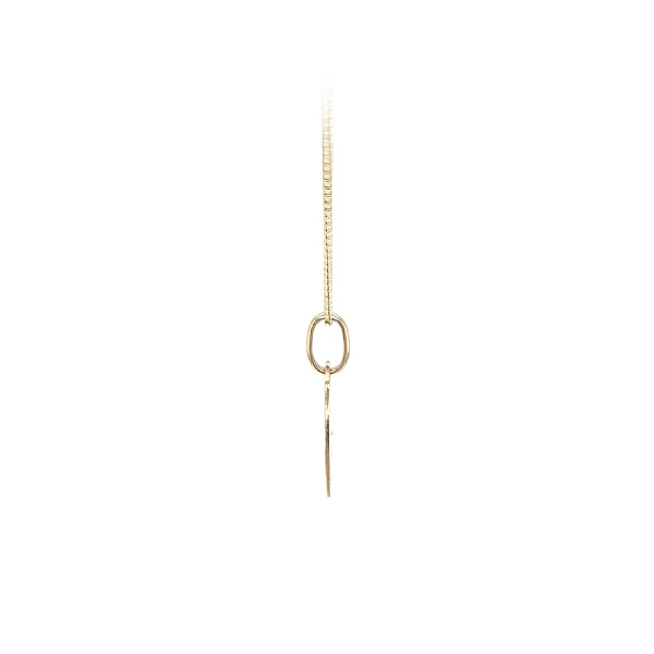Gold Pendant for Christening - Symbol of Faith and Protection