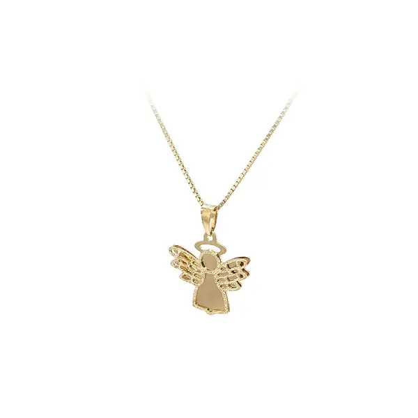 Gold Pendant Angel