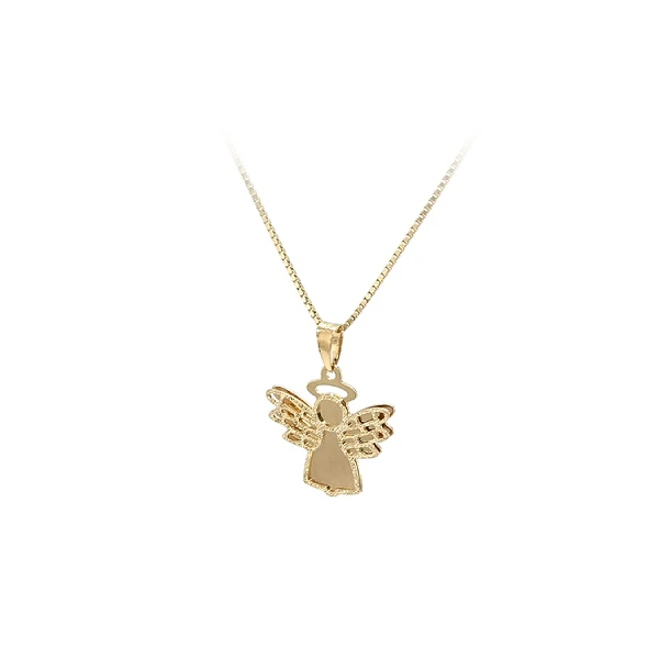 Gold Pendant Angel
