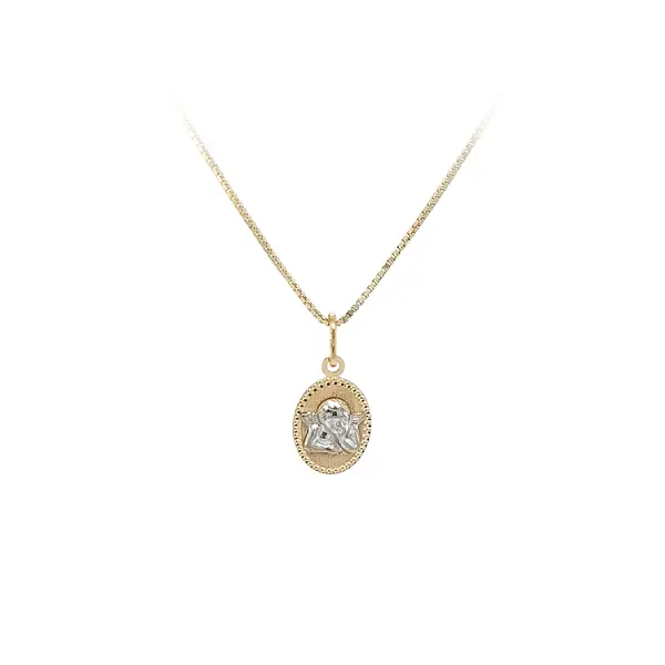 Pendant Chrysanthemum Combined Gold