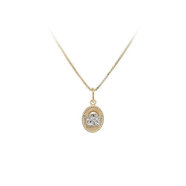 Pendant Chrysanthemum Combined Gold