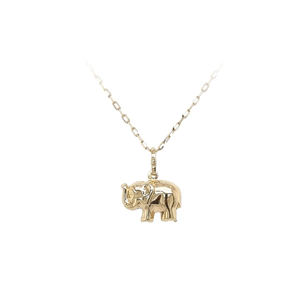 Golden Elephant Pendant