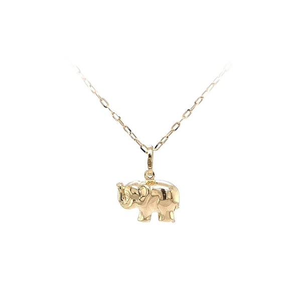 Golden Elephant Pendant