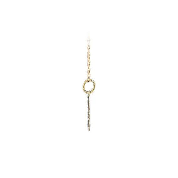Golden Teddy Bear Pendant