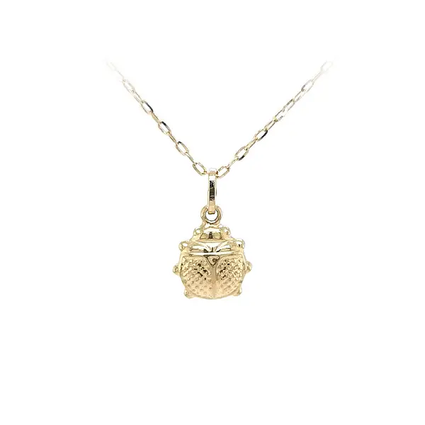Luxury Pendant in Ladybug shape made of Pure Gold