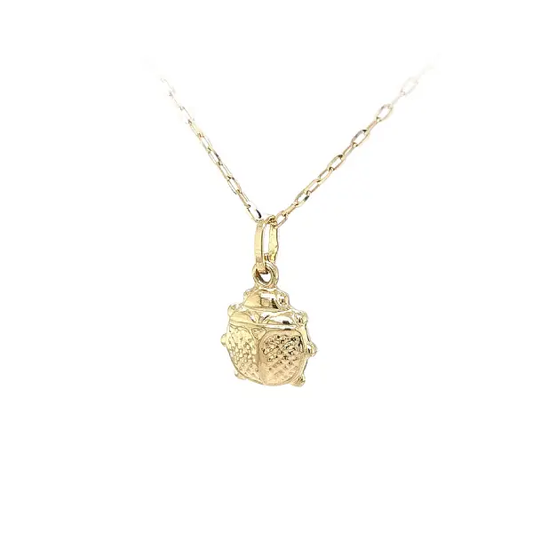 Luxury Pendant in Ladybug shape made of Pure Gold