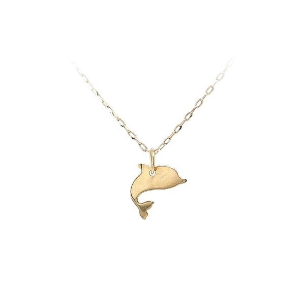 Golden Dolphin Pendant