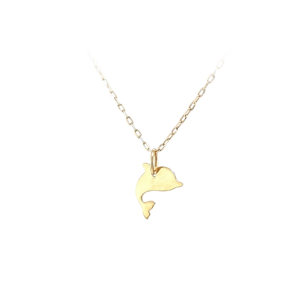 Golden Dolphin Pendant
