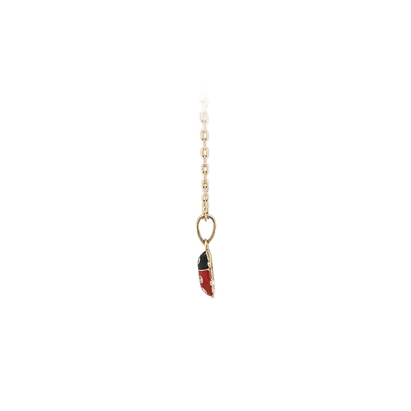 Gold Pendant Ladybug