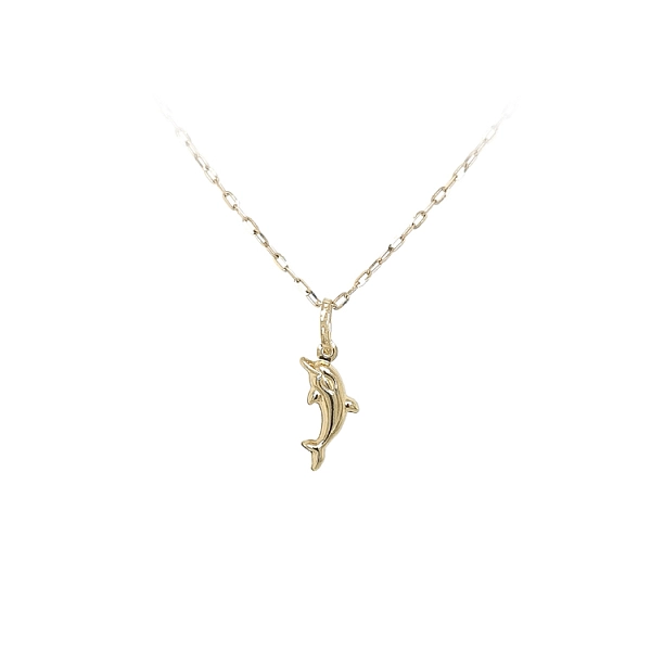 Golden Dolphin Pendant