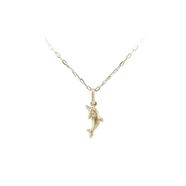 Golden Dolphin Pendant
