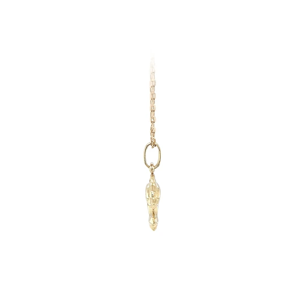 Gold Pendant Dolphins
