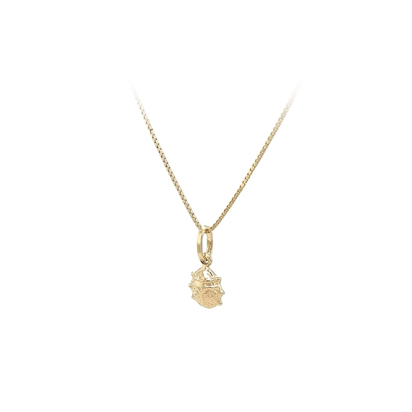 Gold Pendant Ladybug