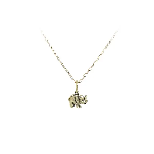 Golden Elephant Pendant
