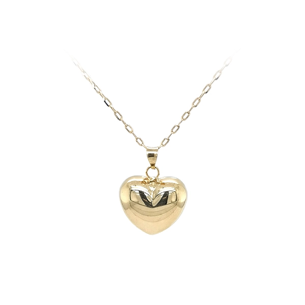 Gold Pendant Heart