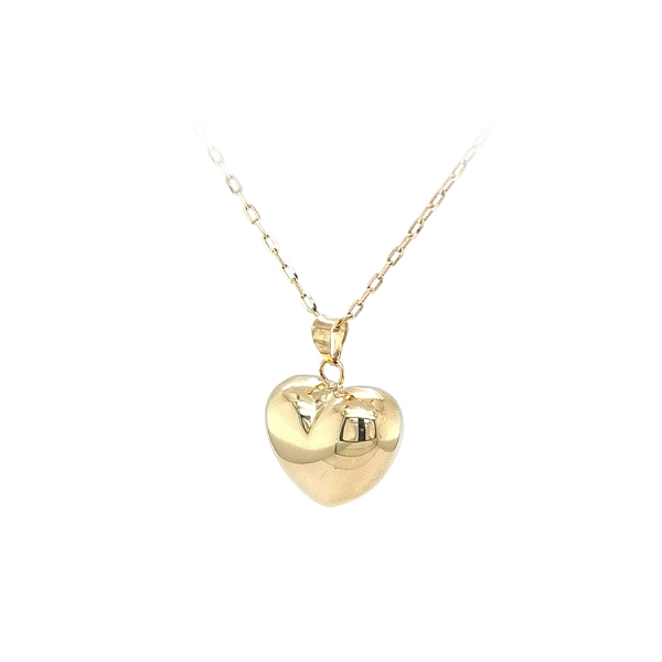 Gold Pendant Heart