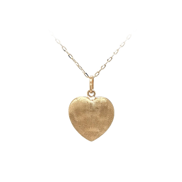 Gold Pendant Heart