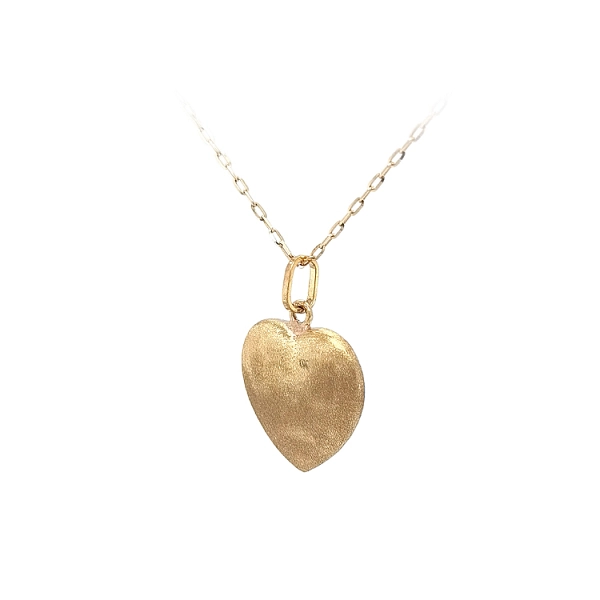 Gold Pendant Heart