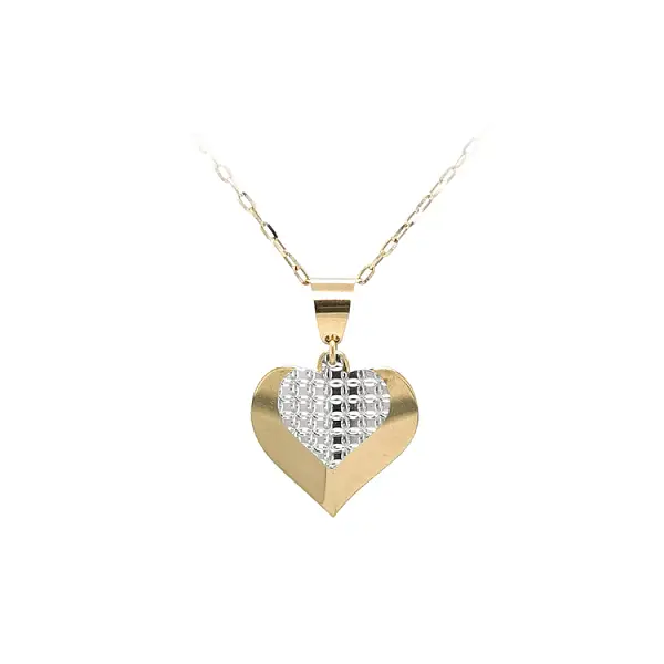 Pendant Heart of Gold Combination