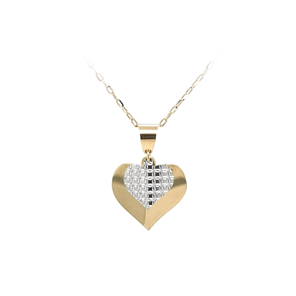 Pendant Heart of Gold Combination