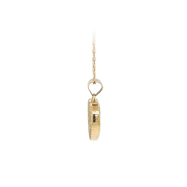 Gold Pendant Heart