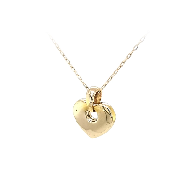 Gold Pendant Heart