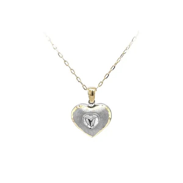 Pendant Heart of Gold Combination