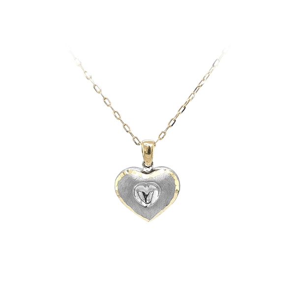 Pendant Heart of Gold Combination