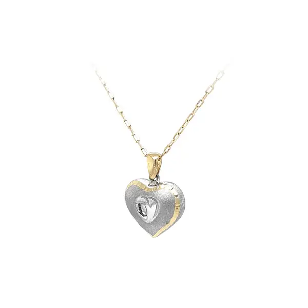 Pendant Heart of Gold Combination