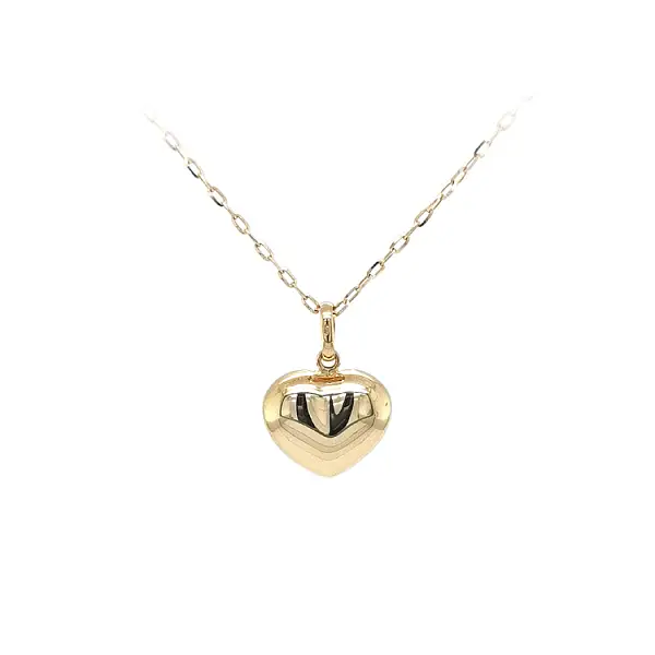 Gold Pendant Heart