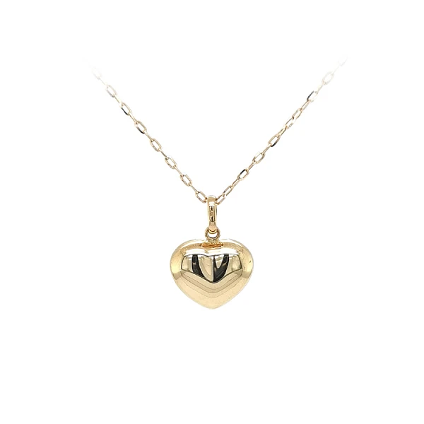 Gold Pendant Heart