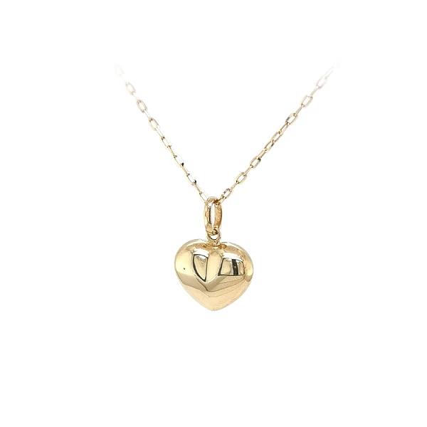 Gold Pendant Heart