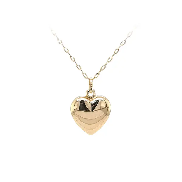 Gold Pendant Heart