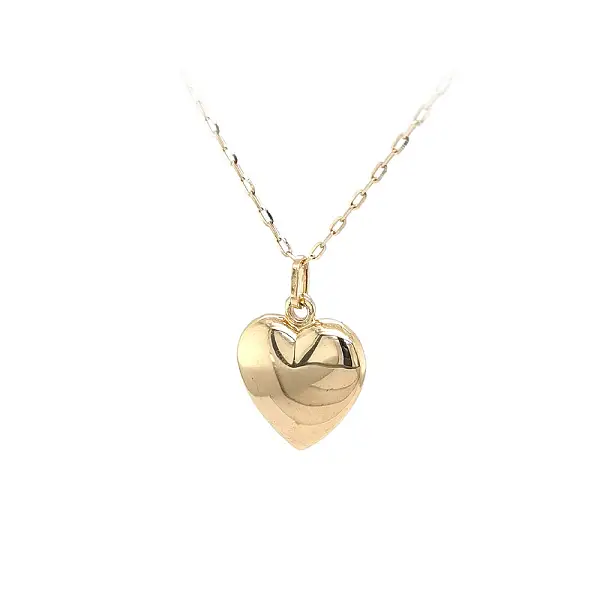 Gold Pendant Heart
