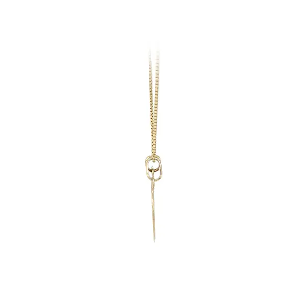 Gold Pendant Heart for Two