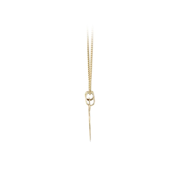 Gold Pendant Heart for Two